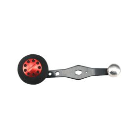 Fishing Reel All-metal Single Rocker Arm (Option: Black Red)