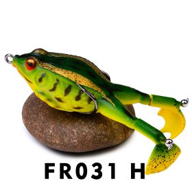 Rotating Legs Thunder Frog Luer Soft Lure (Option: Color H)