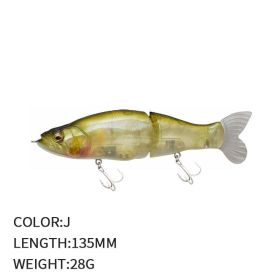 Artificial Lure Heavy Pencil Multi-section Fish (Option: J-135mm28g)