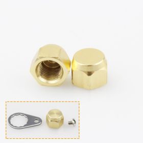 Refitted Parts Fishing Reel Anti-loosening Gasket (Option: Golden tea-M8 right hand)