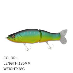 Artificial Lure Heavy Pencil Multi-section Fish (Option: L-135mm28g)