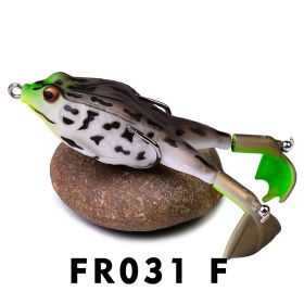 Rotating Legs Thunder Frog Luer Soft Lure (Option: Color F)