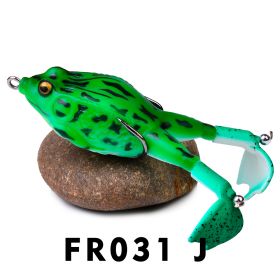 Rotating Legs Thunder Frog Luer Soft Lure (Option: Color J)