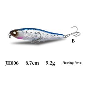 Lure Floating Pencil Noise Lure 87mm Simulation Fake Fish (Option: JH006B 87cm 92g)