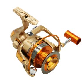 Metal Head Rocker Fishing Reel Fishing Reel Spinning Wheel Sea Rod Wheel (Option: Orange-9000style)