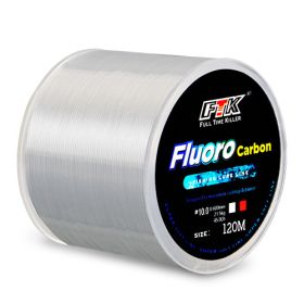 Nylon Thread Multicolor Fishing Line 120 M (Option: White-Number8)